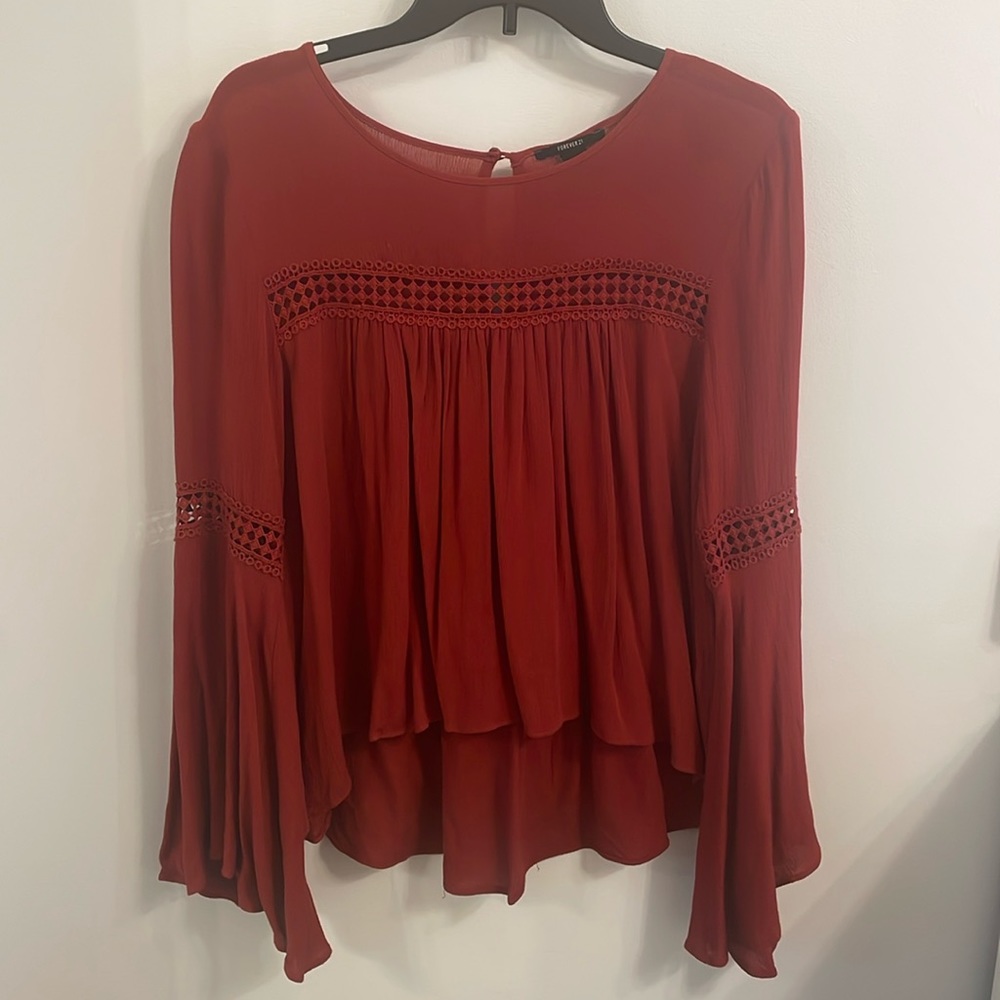 Bohemian Flowy Top